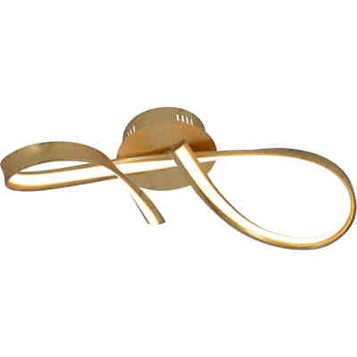 LED-Wand- u. Deckenleuchte, inkl. Leuchtmittel,63x17cm, dimmbar, warmweiß