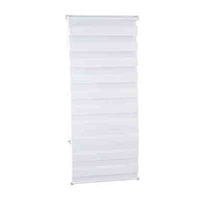 3 x Doppelrollo Klemmfix Weiß 60x150 cm 2