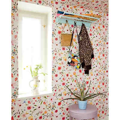 Vliestapete Eijffinger RICE II, Blumen, creme, 10 m x 52 cm 2