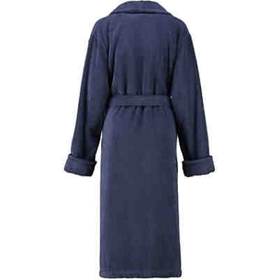 Bademantel Damen Schalkragen 1650 Blau - 175 Bademäntel 2