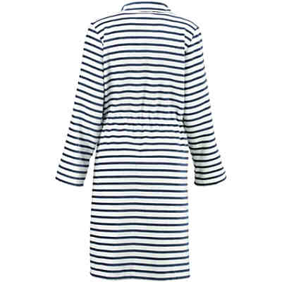 Bademantel Damen Reißverschluss Breton 6597 navy - 16 Bademäntel 2