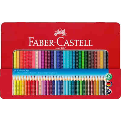 COLOUR GRIP Buntstifte wasservermalbar, 36 Farben, Metalletui