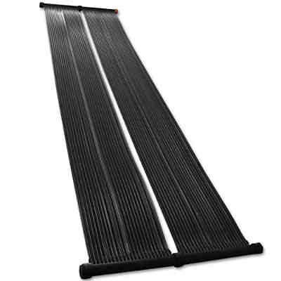 2er Set Solar Poolheizung 70x600cm Solarkollektor Solarheizung Pool Solarpanel 2