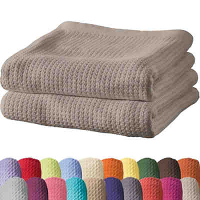 Sommer-Decke 2er-Pack Baumwolle 2