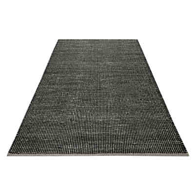 Kurzflorteppich Gobi schwarz 9mm Naturfaser 2