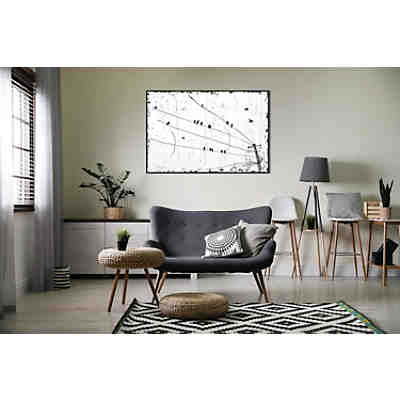 Gemälde Acryl "Energie" handgemalt auf Leinwand 120x80 cm 2