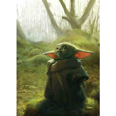 Vlies Fototapete - Mandalorian Grogu Acrylic - Größe: 200 x 280 cm (Breite x Höhe)