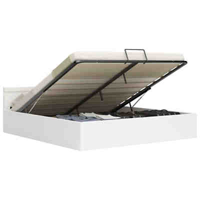Stauraumbett Hydraulisch mit LED Bett Polsterbett mehrere Auswahl bed frame 2