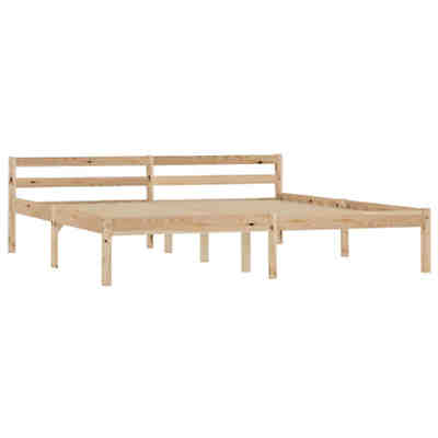 Kiefernholz Massiv Bettgestell Holzbett Bett Futonbett mehrere Auswahl Bettgestell 2