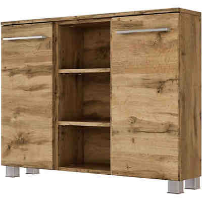 Badmöbel Sideboard, LOUNY-03 in Wotaneiche Nb., B/H/T: ca. 90/66/20 cm 2