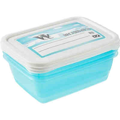 3er-Set Gerfrierdose "Mia Polar" wiederbeschreibbar, 1,25l, 20,5x15,5x6,5cm
