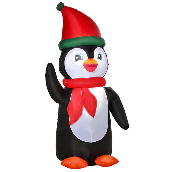 Aufblasbarer Pinguin mit Beleuchtung