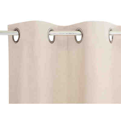 Ösenvorhang UNI Design blickdicht 140x250cm DOVE SIGNATURE blickdicht 2