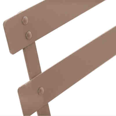 Gartenfreude Balkonset Metall Bistro-Set (2x Stuhl 1xTisch) klappbar 2