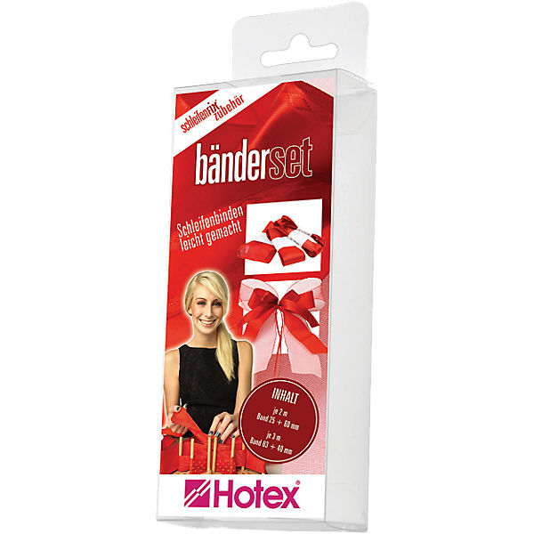 4tlg.-Set Schleifenfix-Bänderset