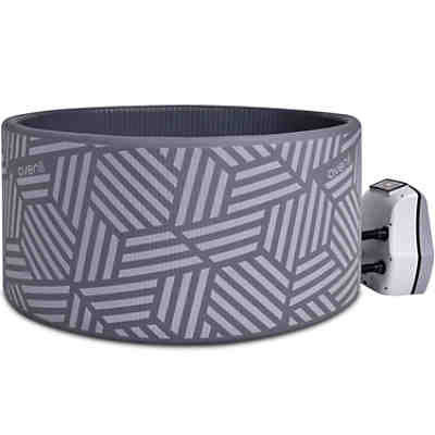 Premium Selection Milan Spa aufblasbarer Outdoor Whirlpool aus robustem Drop-Stitch