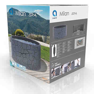 Premium Selection Milan Spa aufblasbarer Outdoor Whirlpool aus robustem Drop-Stitch 2