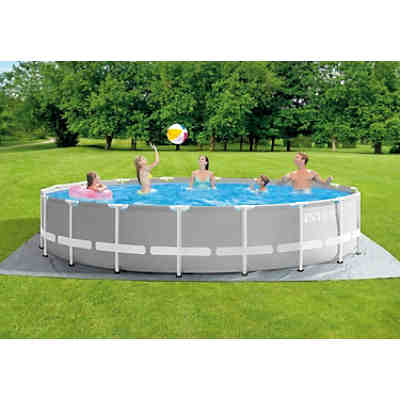 Aufstellpool Frame Pool Prism Rondo mit Zubehör 549x122 cm 2