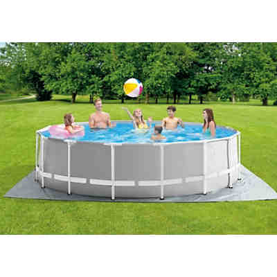 Aufstellpool Frame Pool Prism Rondo mit Zubehör 457x122 cm 2