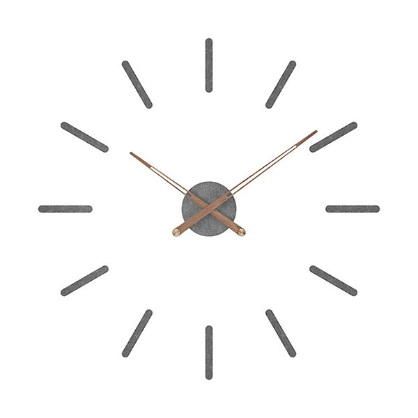 Lautlose Wanduhr