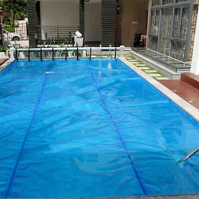 Poolabdeckung Aufrollvorrichtung Pool Aufroller 100-600cm 1-6m Stange Solarfolie 2