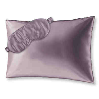BEAUTY SLEEP SET S Kopfkissenbezug (50x75) und Schlafmaske aus Seide