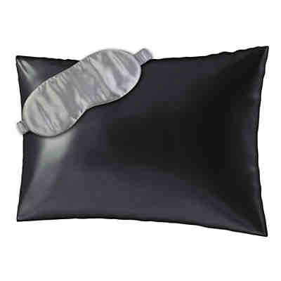 BEAUTY SLEEP SET S Kopfkissenbezug (50x75) und Schlafmaske aus Seide