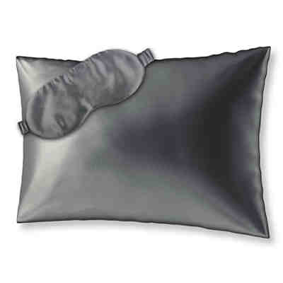 BEAUTY SLEEP SET S Kopfkissenbezug (50x75) und Schlafmaske aus Seide