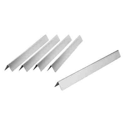 BBQ Aromaschienen Edelstahl Set für Weber Spirit 200 500 Genesis Silver A Serie