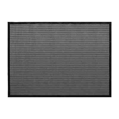 Schmutzfangmatte Türmatte Fußabtreter Fußmatte Türvorleger Bodenmatte Sauberlauf[Grau,120x