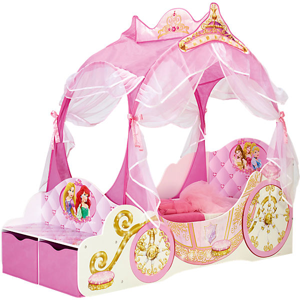 Kinderbett Disney Princess Kutsche, 70 x 140 cm