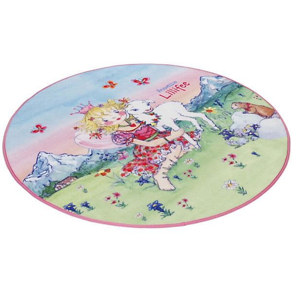 Kinderteppich Prinzessin Lillifee rund