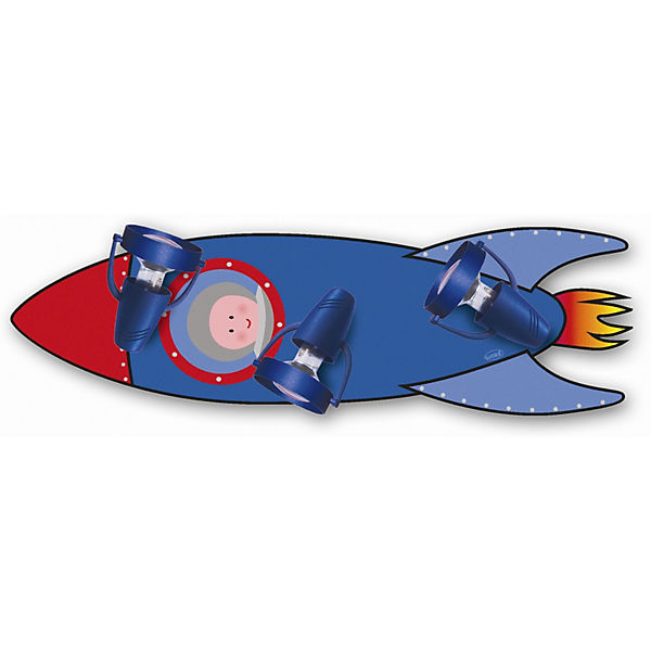 Deckenleuchte Rakete, 3-flg.
