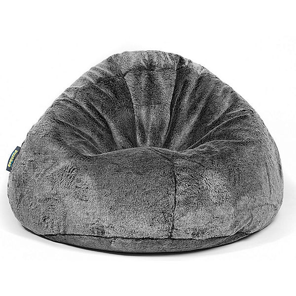 Sitzsack BAG 500, Kunstfell Fur, schwarz