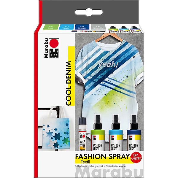 Fashion-Spray Cool Denim Textilsprühfarbe