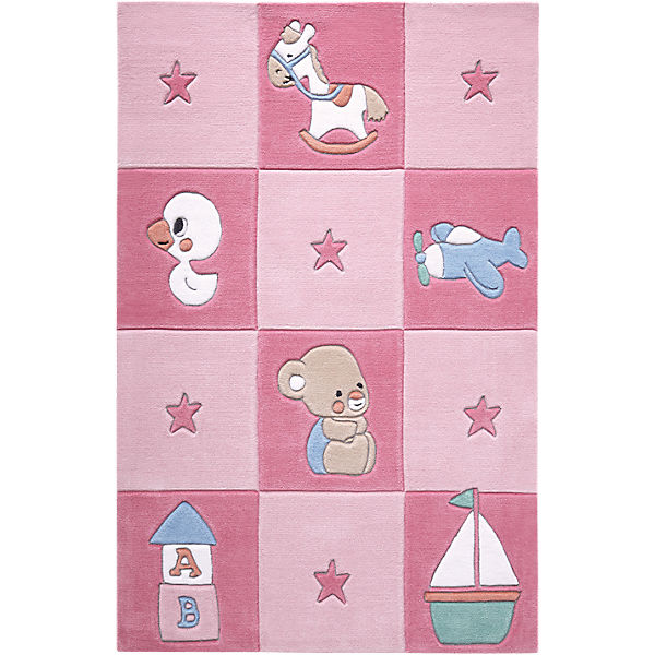 Teppich Newborn, rosa