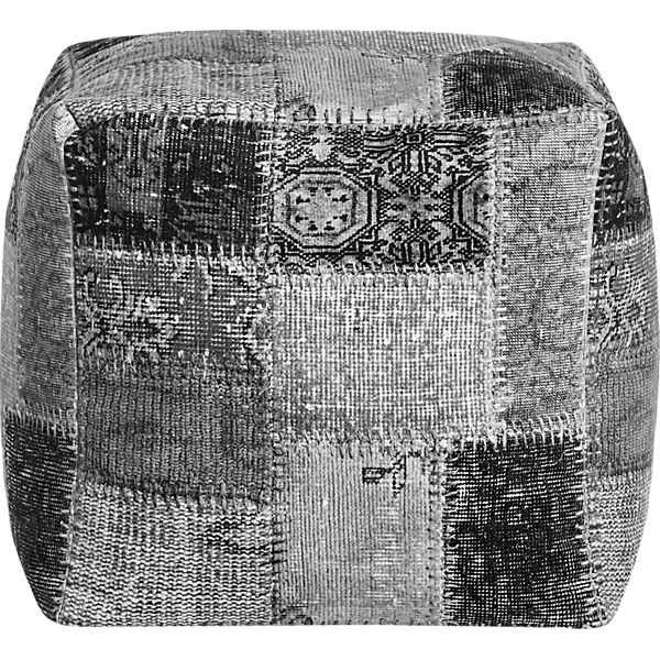 Sitzhocker Cube KAPI, grau
