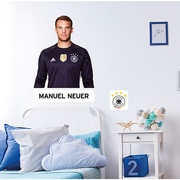 Wandsticker Manuel Neuer, 33 x 47 cm