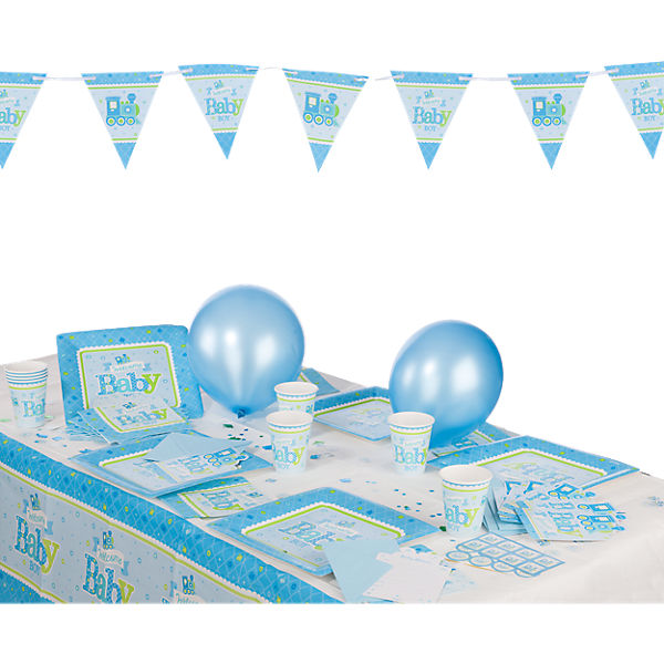 Partyset Welcome Little One Boy 53-tlg.
