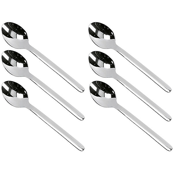 6er-Set Edelstahl Espressolöffel Set "Stratos"