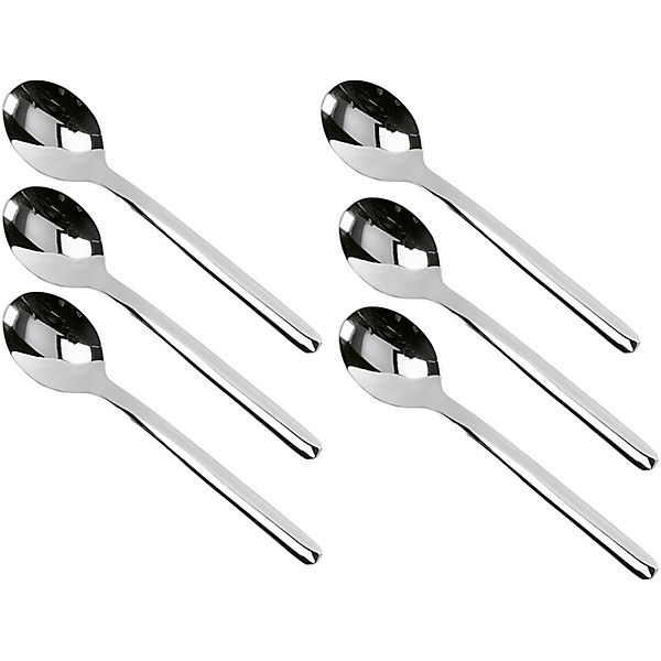6er-Set Edelstahl Kaffeelöffel Set "Startos"