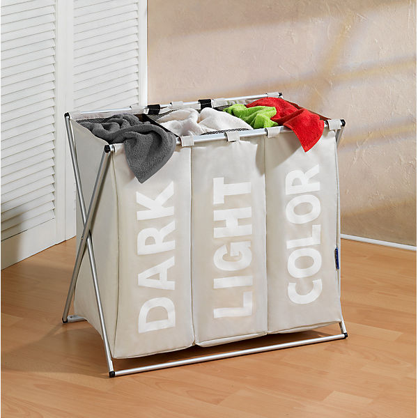 Wäschesammler Trio Beige Wäschekorb, 130 l
