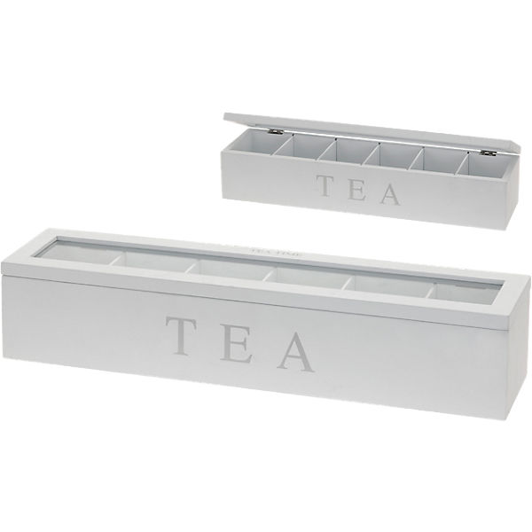 Teebox "Tea Time" L43 X B9 X H9 cm