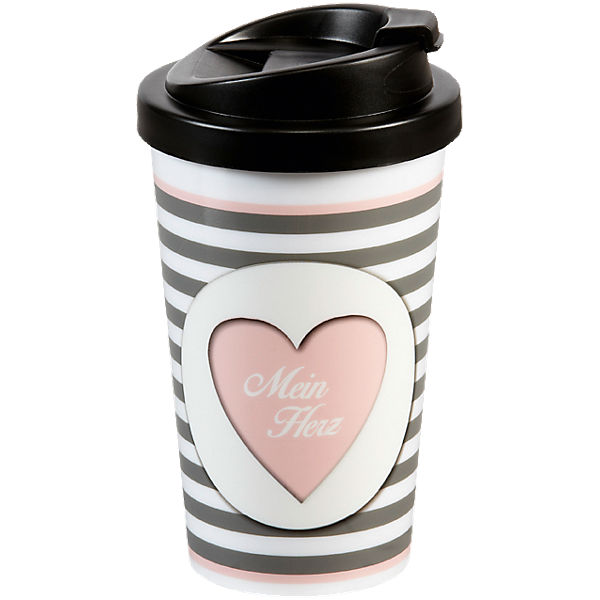Coffee to go Travel Mug "Herz"