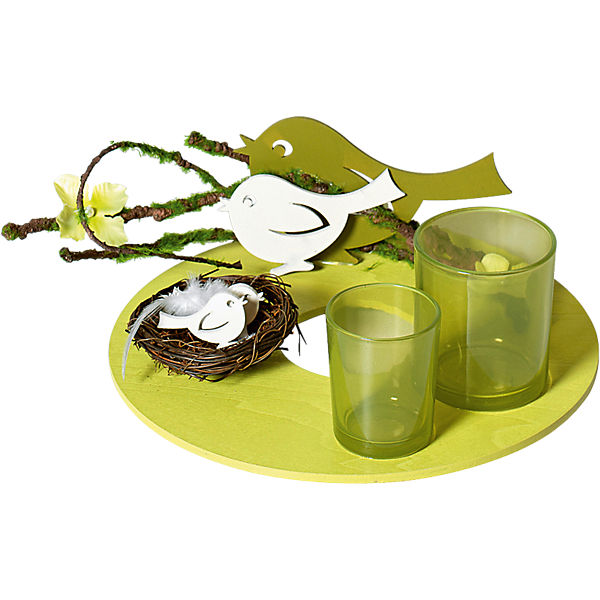 Teelichthalter Set "Frühlingsvögel"
