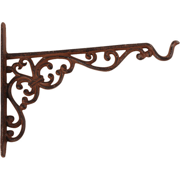 Gusseisen Wandhaken für Hängeampel