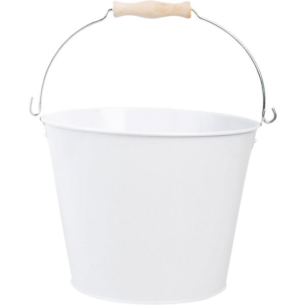 Zink Eimer "White" 5l