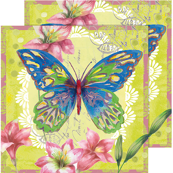 2er-Set Cocktail Servietten "Aporia" 25x25 cm