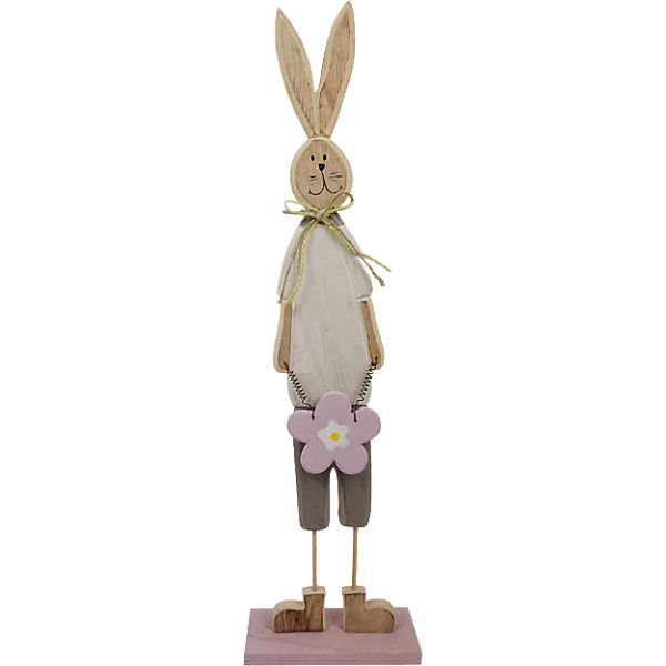 Holzfigur "Herr Poppy" H57 cm