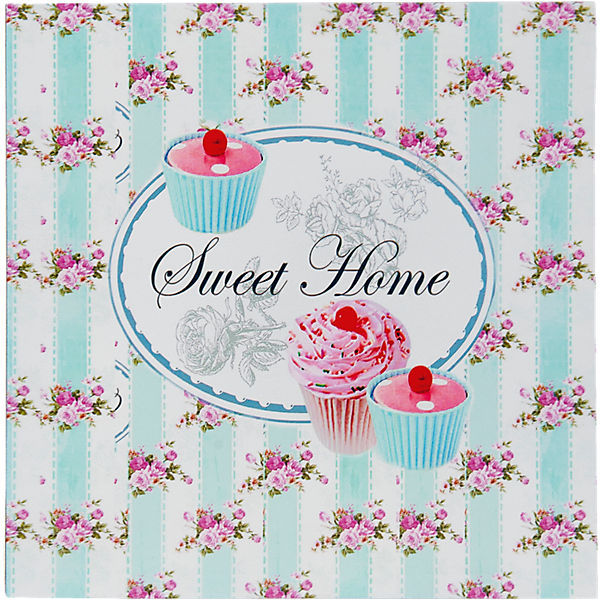 Spruch-Schild "Sweet Home" 29x29 cm